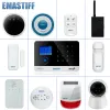 Intercom Wireless Alarm Accessory Glass/Door/PIR/Siren // Gas/Water/Password Keypad Sensor for Security Home WiFi GSM SMS Alarm System
