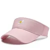Chapeau de soleil Femmes d'été marée d'extérieur sports petites marguerites casque vide petite casquette fraîche sans chapeau de soleil avec protection solaire