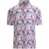Chemises Mens Golf Shirt Sleeve Imprimerie haute performance et qualité Moiture Véracte à sec Polo Polo pour hommes