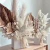 Decoratieve bloemen droge bloem arrangementen Billy Ball Craspedia Globosa Benth Eternal Life for Home Wedding Party Themed Decorations