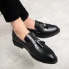 Chaussures décontractées Men de bureau Fashion Soft Moccasins Muisseurs en cuir de haute qualité