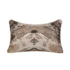 Pillow Wholesale Jacquard Brown Covers Washable Pillowcases Modern Throw For Bed Room Living