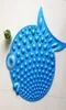 Ecofriendly cartoon fish pattern bath mat doormat mats slipresistant pvc shower mat 45cm56cm6277503