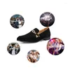 Casual Shoes MABETTA Men's Fashion Classic Faux Leather Loafers And Weeding Dress For Men