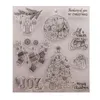 Storage Bottles Greeting Cards Clear Stamp DIY Letter Stamps Christmas Silicone Scrapbooking Transparent Seal