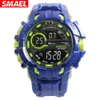 Mode Trend Sports Watch Student Multi Functional Outdoor Waterproof Dual Display Digital Electronic Watch