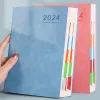 Planiści robienia notatek Agenda 2024 A5 Notebook do wykonania czasu organizator czasu 365 dni Notatnik Diary Weekly Monthly Journal Planner