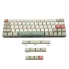 Tangentbordsmuskombinationer Tillbehör YMDK DSA -profil 9009 Tom Dye Sub 61 64 68 ANSI Keyset Tjock PBT KeyCap Set för MX MEKANISK GH60 OTDLG