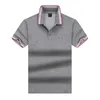 Bossowie koszula polo męskie koszulki t-shirts designer Business Golf T-shirt czyste bawełniane krótkie rękawy T-shirt USA High Street Fashion Brand Mash