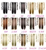 24 pouces de haute qualité Clip roire dans la queue de cheveux Faux Coiffes Poix de cheveux en queue de cheval avec épingles à cheveux Synthetic Pony Tail Hair Extensi4646798