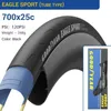 Eagle Sport Road Bicycle Tire Carsing 700C 25C Racing Open Accessesies Accessories Bike Tire 240325