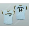 Hanshin Tigers K. Nakamura 14 Japan Baseball Jersey Any Name or Number New Stitched