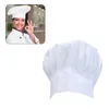 Berets unisex bakker hoed keuken katoen chefs vrouwen mannen massieve kleur zachte hoofddeksels casual herbruikbaar en wasbaar koken