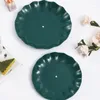 Party Supplies Double Layer Cake Candy Stand Round Wedding Fruit Plate Display Home Decoration Tray Table Exquisite