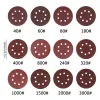 LASAPPARATUUR 120PCS 125 mm 5 "Discs Discs Hook i pętla 403000 Mieszany papur ścierny Orbital Sander Trwała bezkominowa ścierna orbita premium