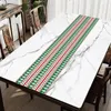 Runner di stoffa da tavolo per la festa di natale per le vacanze 13.78x70.87 pollici e sala da pranzo