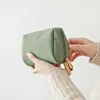 Cosmetic Bags Simple Solid Color Women's Makeup Bag 2024 Waterproof Purse Play Carry