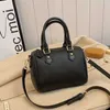 Lady Boston Bags Trendy Women's Sac Single Single Bodor Crossbody Handheld Perfo Wreil Small