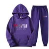 Trapstar Men Tracksuits sets deux ensembles de créateurs de 2 pièces à capuche pour femmes sports de sport sportif sportif à manches longues à manches longues