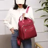 多機能バッグvento marea womens backpack 2020トラベルレジャー防水ショルダーバッグ大容量オックスフォードリュックサックブラックウォレットyq240407