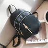 School Bags Women Girls Black Nylon Mini Backpack Travel Shoulder