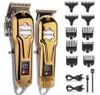 Kemei KM2011 Full Metal Barber Shop Set Professional Hair Clipper Men Electric Beard Recheble7106109