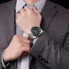 Megir multifonctionnel pour la mode, les sports, le calendrier commercial, la montre masculine de la lueur nocturne, la montre Quartz 2064