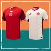 24/25 Canada voetbaltruien 2024 Home Davies Cavallini Hoilett Hutchinson Maillots De voet shirt korte mouw Larin Hennedy Buchanan David voetbaluniform