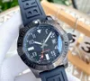 Top AAA Bretiling Mens Watch Navitimer Chronograph Япония Кварц Движение Avenger ураганные наручные часы Canvas Swiss Sapphire Водонепроницаемый дизайнер 1884 Watch T3