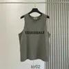 ESS MENS TANK TOP TOP TREND TREND Бренд Трехмерная надпись Pure Cotton Lady Sports Casual Loose High Street Vest Eu-размер S-xlthho