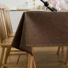 Tafel doek katoen linnen tafelkleed stof waterdichte thee Chinees klassieke vaste kleur dineren rechthoekig b2s3811