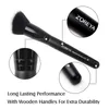 Zoreya 715pcs Black Makeup Brushs Set Eyde Shade Powder Foundation Conticer Cosmetic Brush Musbeling Tools 240403