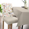 Chair Covers Autumn Bird Flowers Tree Branches Cover For Kitchen Seat Dining Stretch Slipcovers Banquet El Home