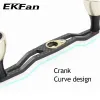 Antriebe Ekfan 130 mm geeignet für Daiwashi New Carbon Faserfischereigriff für Köderguss und Waterdrop und Drumwheel -Jig -Rolle