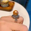 Tiktok Pearl Ring Fashion Accessoires Ring Ring Ring.