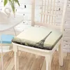 Pillow Eiffel Tower Printing Chair Memory Foam Seat S Washable Coat Chairs Pad For Dining Wheelchair Rv Home Decoration