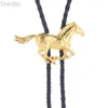 Bolo는 Western Galloping Horse Bolo Tie 240407을 묶습니다