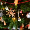 Vasi da 10 pezzi decorazioni per garnelli garnici Mini palle di albero di Natale Pom ghirlanda ornamenti