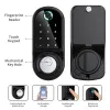 Lock Digital Door Lock Tuya App Electronic Door Lock WIFI Fingerprint Scanner Password Keyhole Smart Lock For Home Hotel Waterproof