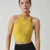 Al - Girl Tank Yoga Bra Tank Frauen Sport BH MITTRIGE SPACK NEISSLICHE DLÜCKENHEITHOLLE HALSHAFTEN BH -WEST -TRENDEN BRALETTE DESSY DESBERIE Jump Sleek Back Lounge, um heißes neunter Top zu locust