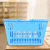 Storage Bags Supermarket Shopping Basket Practical Grocery Large Bins Mini Plastic Home Child