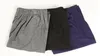 Плюс размер Big 9xl 10xl 11xl Men Shorts Модальные хлопковые летние мягкие комфортные темно -синие эластичные талию.