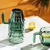 Copos de vinho ATO Atacado Creative Green Glass Cup Cactus Conjunto com alça