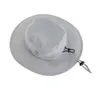 Chapéus de aba larga Bucket Conectando estilo UPF50+Infant e criança Sun Hat Hat Childrens Largura Grande Largura Imperpermeável Pesca Ajustável Cowboy Q240403