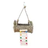 Altre forniture per uccelli nido Hut Birdhouse con decorazione della scala Alleonata Hanging House per criceto parrocchetto di amati pappagalli pappagalli