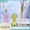 Vasi di vetro di funghi Vasi di vetro Mini Flower Pot Hydroponic per fiori Disposizione secca decorazione della bottiglia per casa