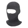 Berets 2 In 1 Knit Face Cover Beanie Hat Balaclava Ski Mask For Year Christmas