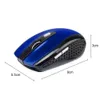 Möss 2,4 GHz trådlös mus med justerbar DPI-mus 6-knapps optisk spelmusmus Gamer trådlös mus med USB-mottagare lämplig för PC H240407