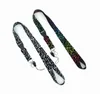 Keychains 30pcs Musical Note Detachable Lanyard Keys Neck Strap ID Card Badge Holder Mobile Phone Hanging Rope Keyring Webbing