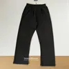 Pantaloni maschili Firmranch 2024 in stile parigino 100 cotone pesante elastico sciolto pesante pantaloni della tuta logo